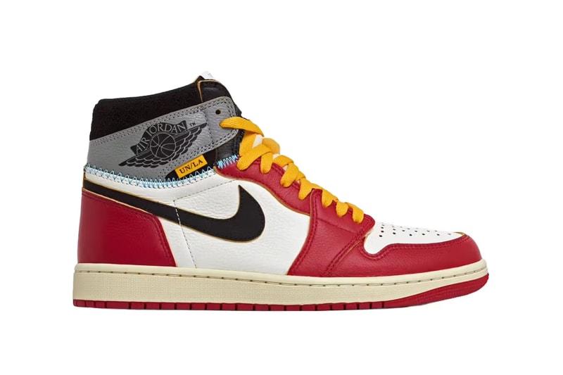 近赏 Union LA x Air Jordan 1 High OG 最新联名配色「Varsity Red」