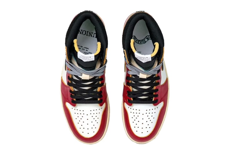 近赏 Union LA x Air Jordan 1 High OG 最新联名配色「Varsity Red」
