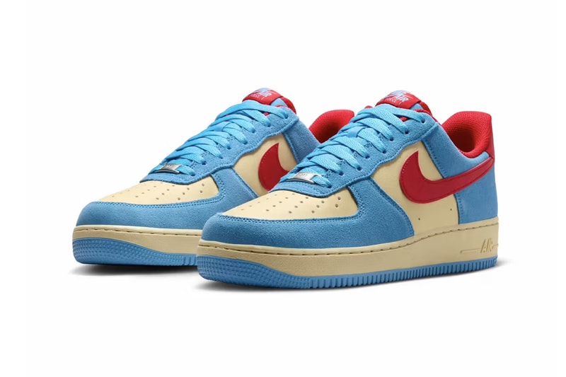 Nike Air Force 1 最新配色意外致敬《哆啦A梦》？