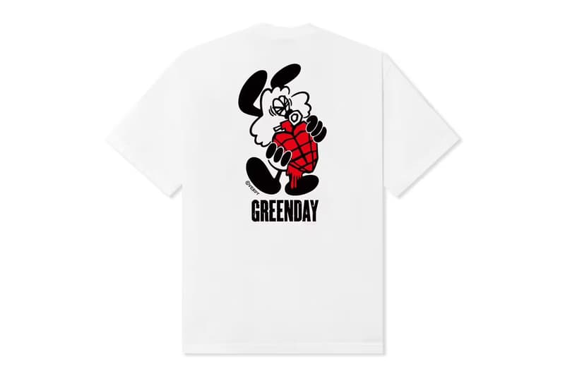 VERDY 携手 Green Day 推出巡演日本站联名周边系列