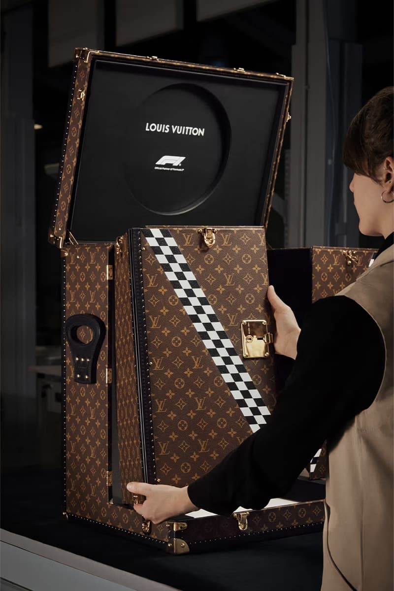 Louis Vuitton 專為 FIA 世界一級方程式世界錦標賽打造「硬箱獎盃」登場