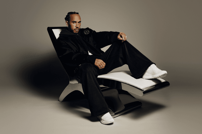 F1 传奇车手 Lewis Hamilton 加入 lululemon 大使阵容