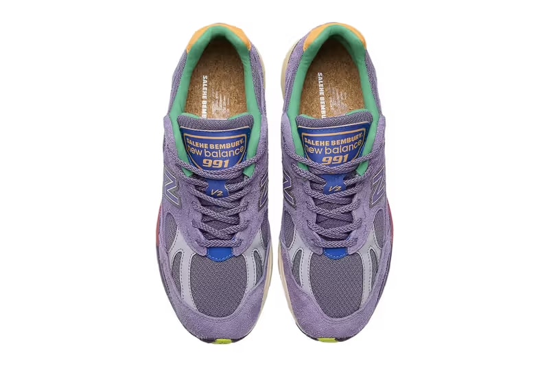 Salehe Bembury x New Balance 991v2 最新联名配色即将发售