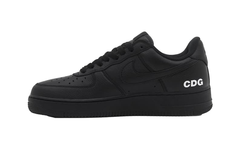 BLACK COMME des GARÇONS x Nike Air Force 1 Low 最新聯名鞋款登場