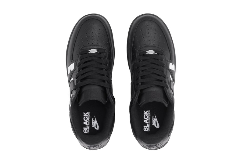 BLACK COMME des GARÇONS x Nike Air Force 1 Low 最新聯名鞋款登場