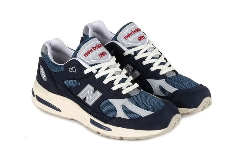 New Balance 991v2 MADE in UK 最新配色「Vintage Navy」發佈