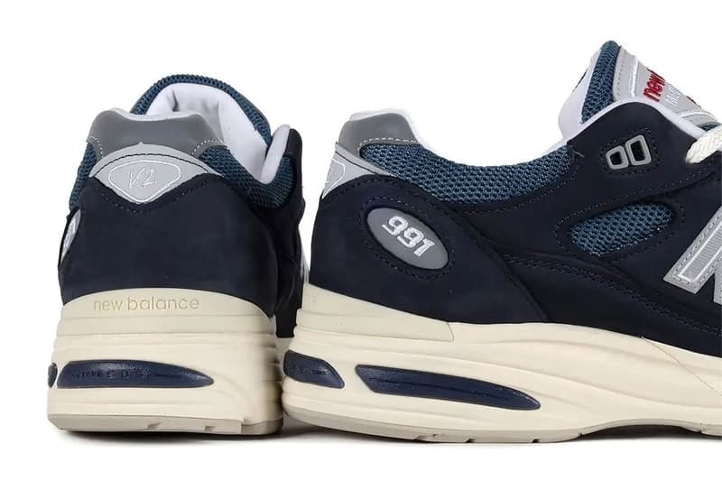 New Balance 991v2 MADE in UK 最新配色「Vintage Navy」發佈