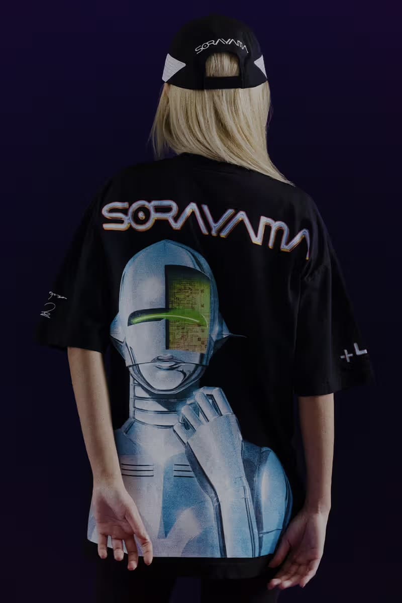 Lewis Hamilton 主理品牌 +44 宣布与 Hajime Sorayama 空山基带来新合作