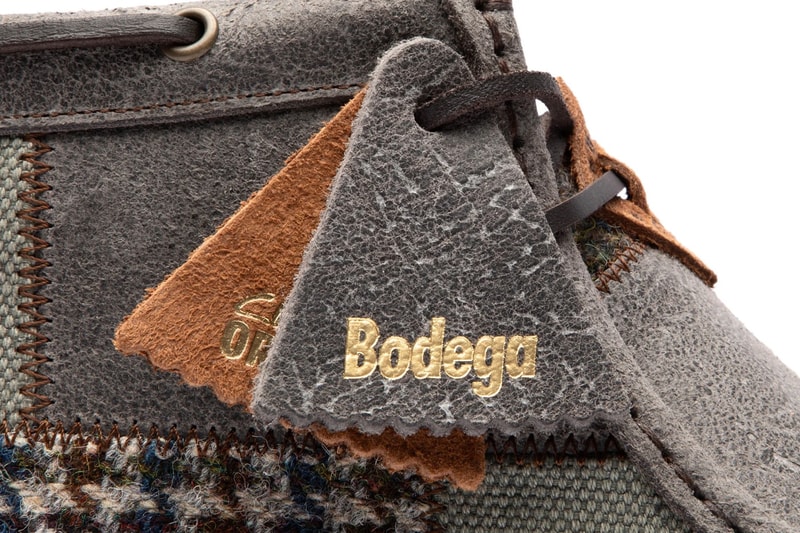 Bodega x Clarks Patchwork Wallabee 3.0「Northeast Corridor」最新聯名鞋款發佈