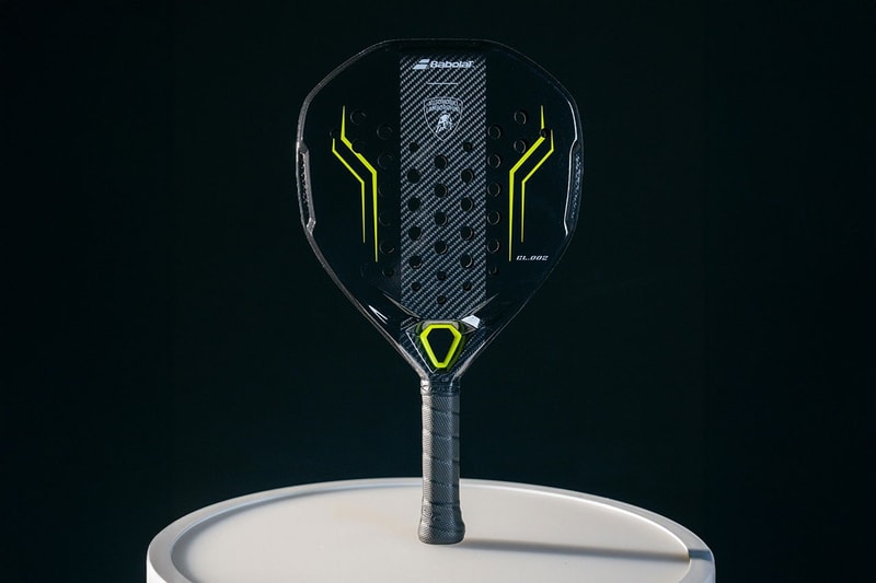 Lamborghini 攜手 Babolat 推出碳纖維材質聯名球拍