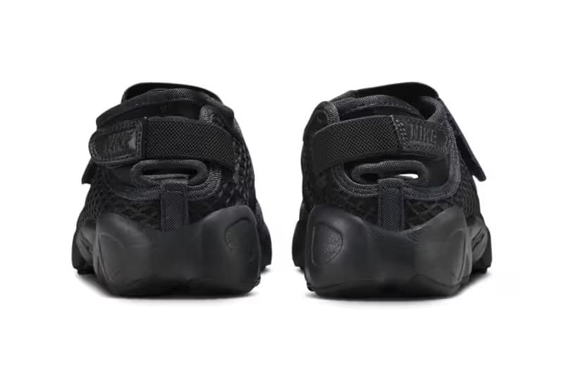 Nike Air Rift 推出全新升级版配色「Black Mesh」