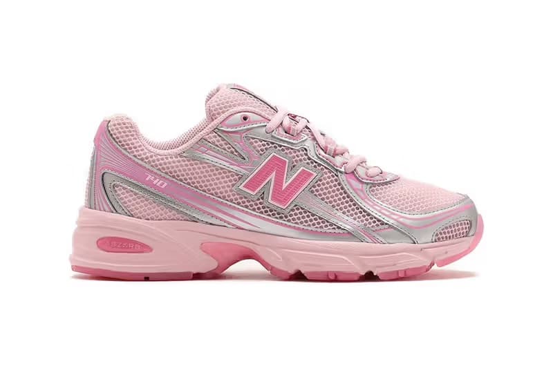 atmos Pink x New Balance 740 最新联名鞋款发布