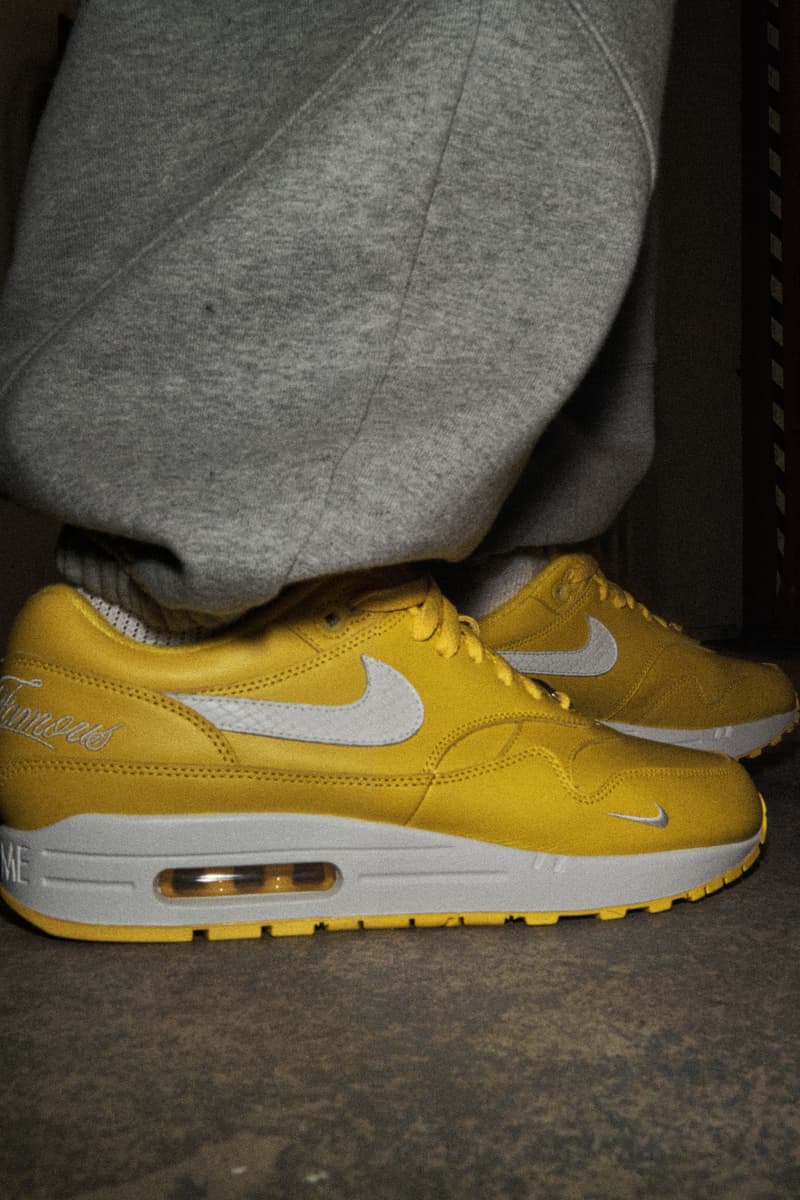 Supreme x Nike Air Max 1 2025 春季联名系列鞋款发布