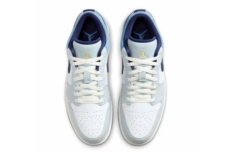 Nike 重新詮釋 Air Jordan 1 Low 藍色牛仔風格