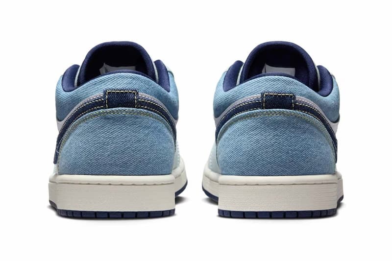 Nike 重新詮釋 Air Jordan 1 Low 藍色牛仔風格