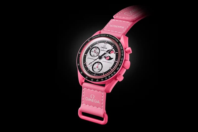 OMEGA 攜手 Swatch 推出全新「粉色」MoonSwatch