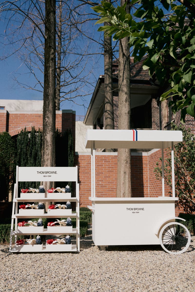 THOM BROWNE 花园之旅呈现 2025 春夏系列