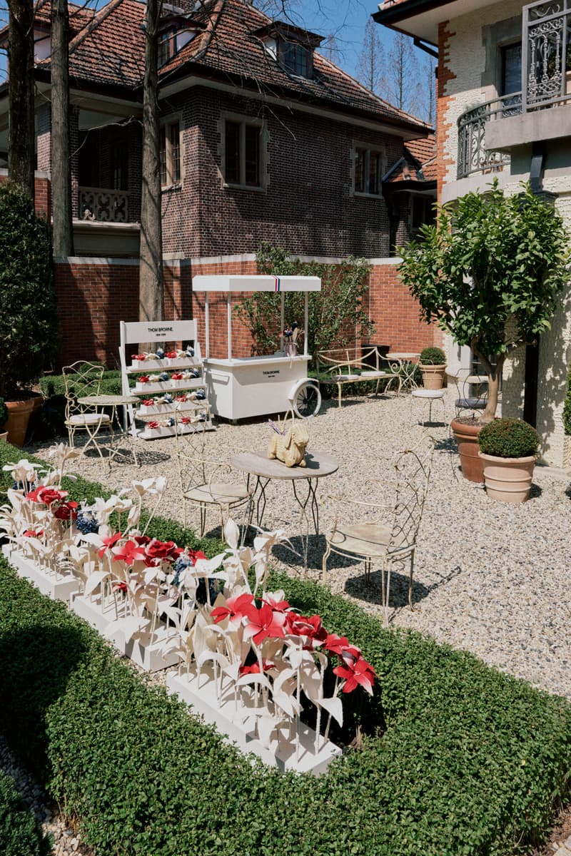 THOM BROWNE 花园之旅呈现 2025 春夏系列