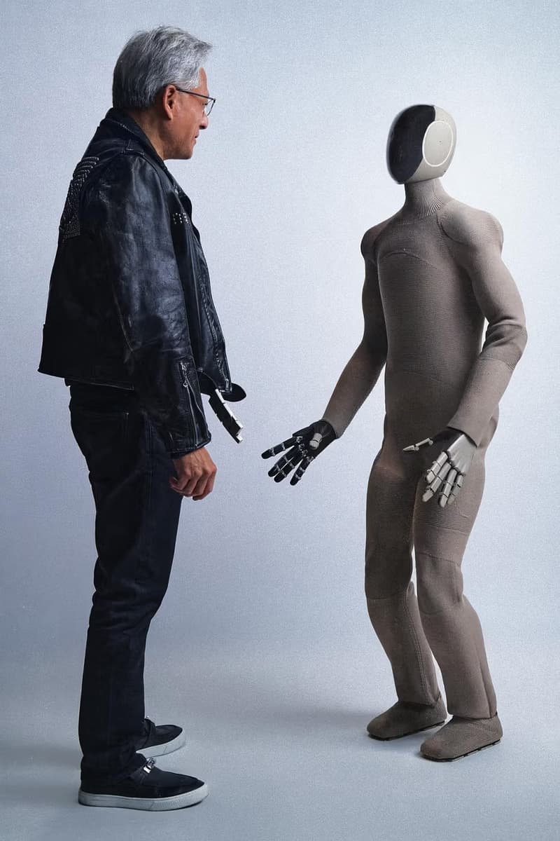 NVIDIA 執行長黃仁勳着用 ERL 定製皮衣夾克