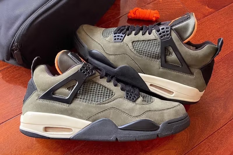 传奇归来！UNDEFEATED x Air Jordan 4 最新联名鞋款率先曝光