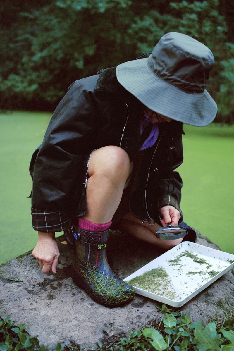 Crocs 首次携手 Barbour 推出联名系列