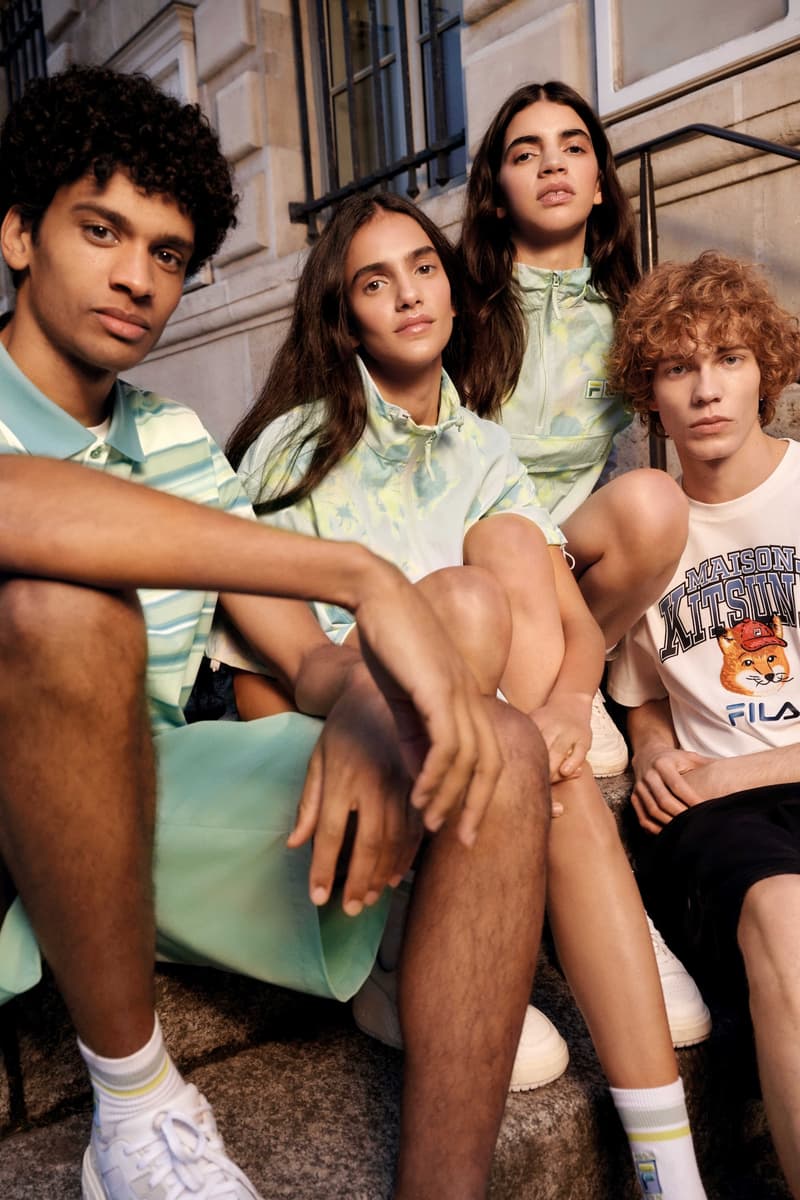 FILA 携手 MAISON KITSUNÉ 打造 2025 全新合作系列