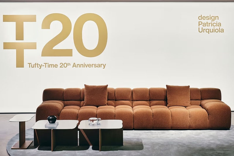 B&B Italia 推出全新模組化沙發 Tufty-Time 20