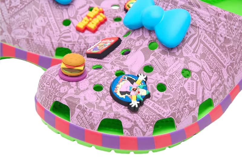 Crocs 聯手《The Simpsons》打造「小丑 Krusty」Classic Clog 鞋款