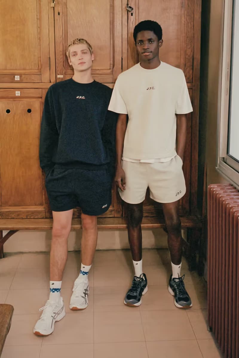 ASICS x A.P.C. 最新聯名網球系列登場