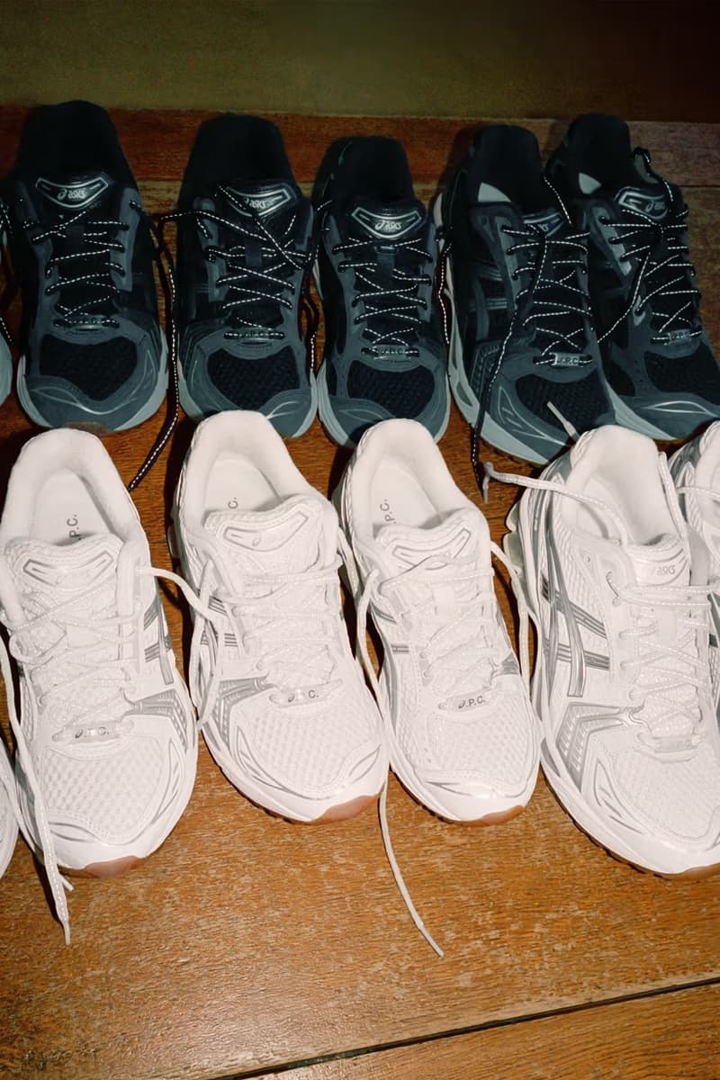 ASICS x A.P.C. 最新聯名網球系列登場