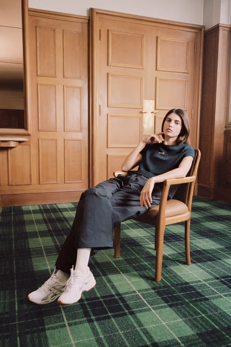 ASICS x A.P.C. 最新聯名網球系列登場