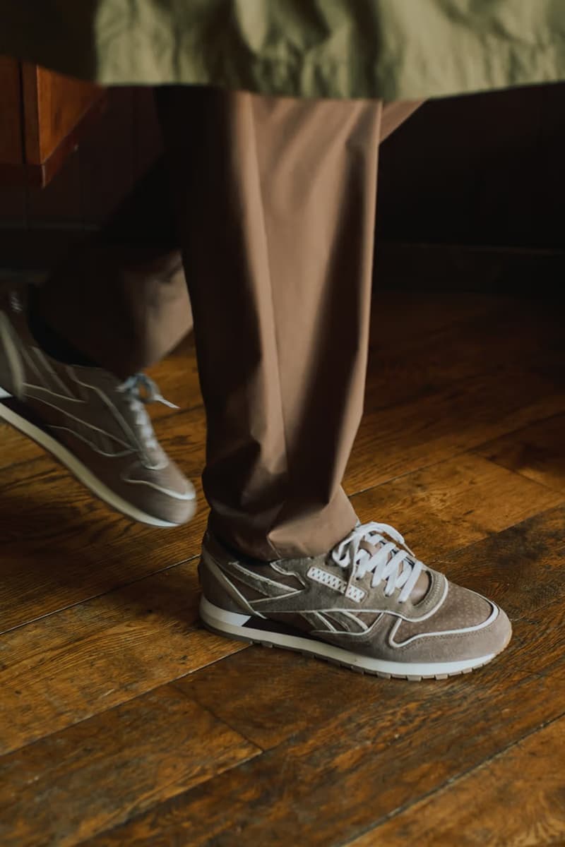 White Mountaineering x Reebok Classic Leather 最新聯名鞋款登場