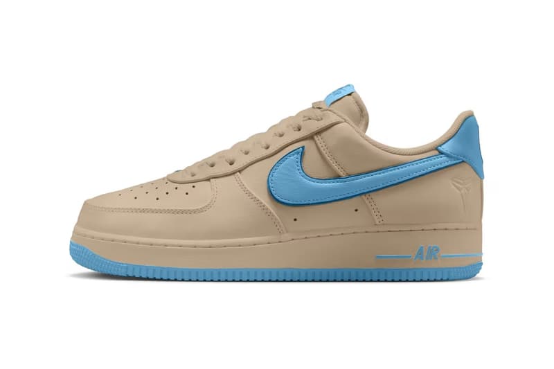 消息稱 Kobe Bryant x Nike Air Force 1 Low 最新聯名配色「Linen」即將登場