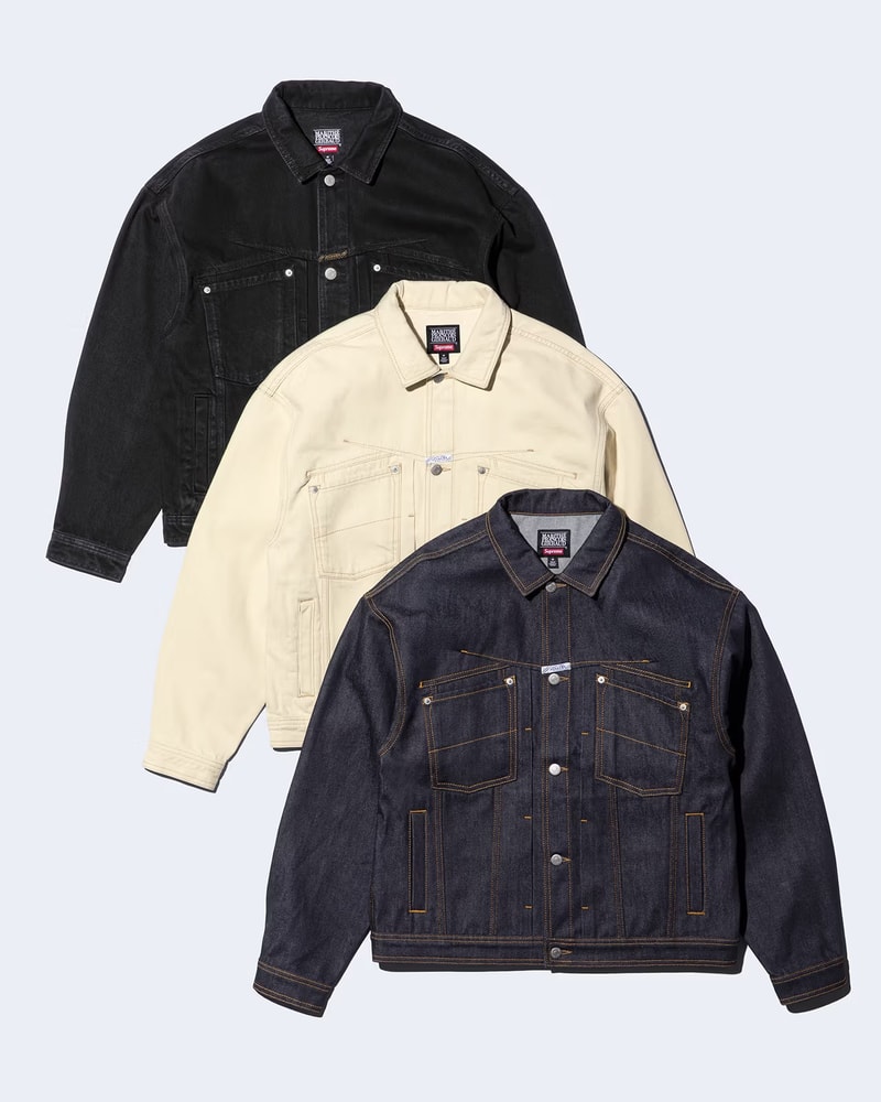 Supreme x Marithé + François Girbaud 2025 春季聯名系列發佈