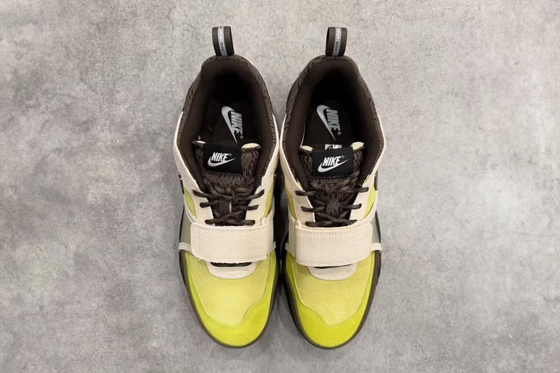 近赏 Travis Scott x Nike Zoom Field Jaxx 最新配色「Limelight」