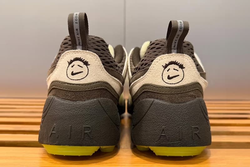 近赏 Travis Scott x Nike Zoom Field Jaxx 最新配色「Limelight」
