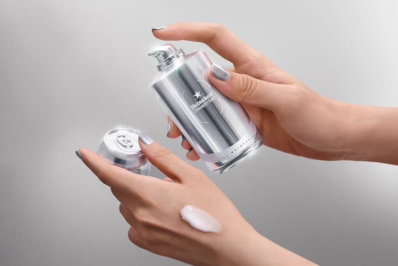 Heineken 跨界护肤市场，新款乳液含有「天然啤酒成分」