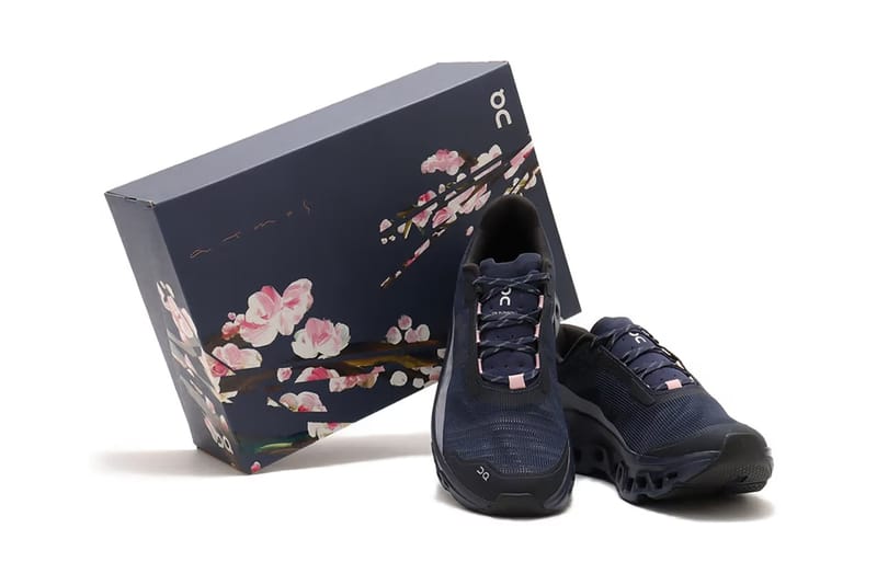 夜晚櫻花風情！atmos x On Cloudmonster Void 最新聯名鞋款「夜櫻」登場