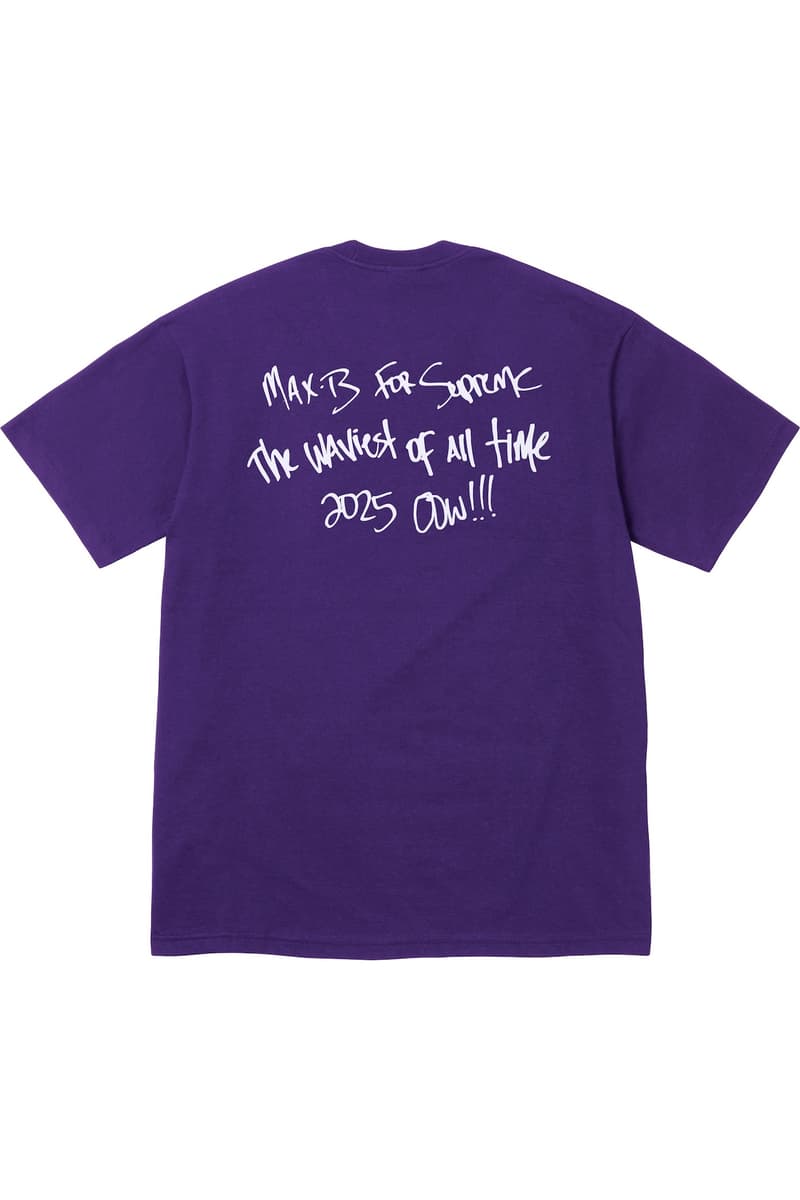 Supreme 释出全新 2025 春季 Tee 系列