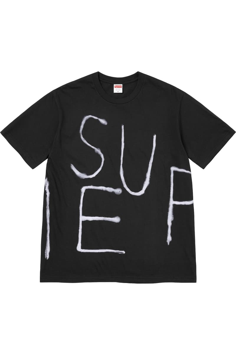 Supreme 释出全新 2025 春季 Tee 系列
