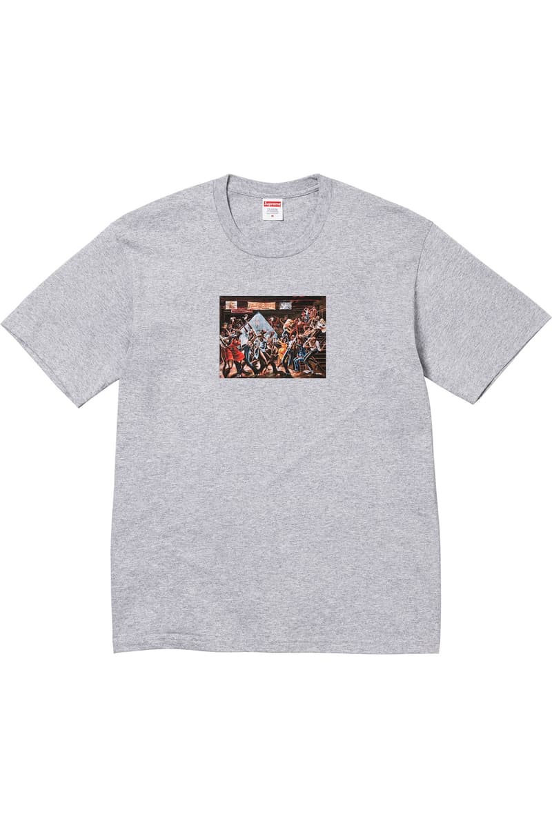 Supreme 释出全新 2025 春季 Tee 系列