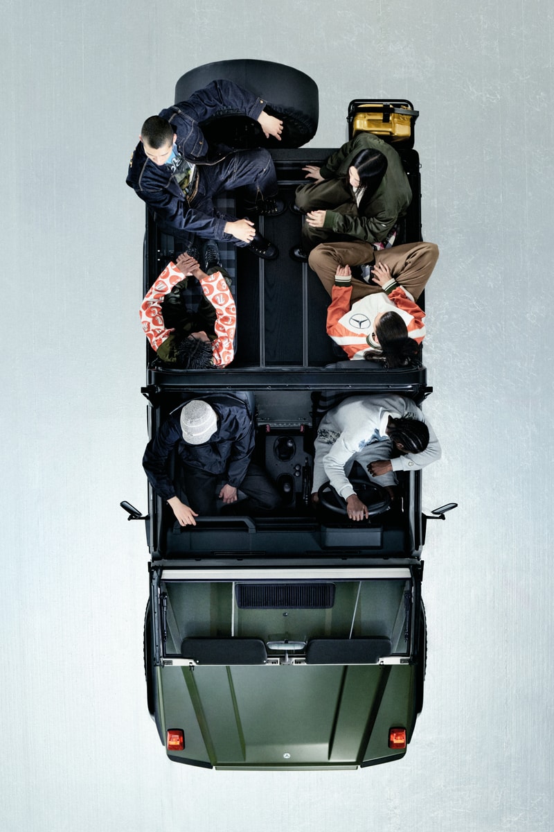 NIGO 携手 MONCLER 与梅赛德斯-奔驰呈现创意新作