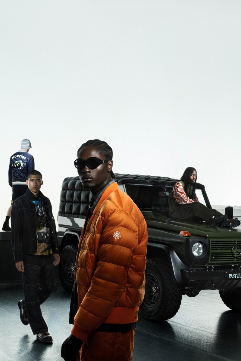 NIGO 携手 MONCLER 与梅赛德斯-奔驰呈现创意新作