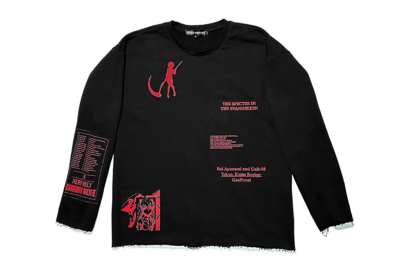 Rough Simmons 推出全新《新世紀福音戰士》主題服裝系列