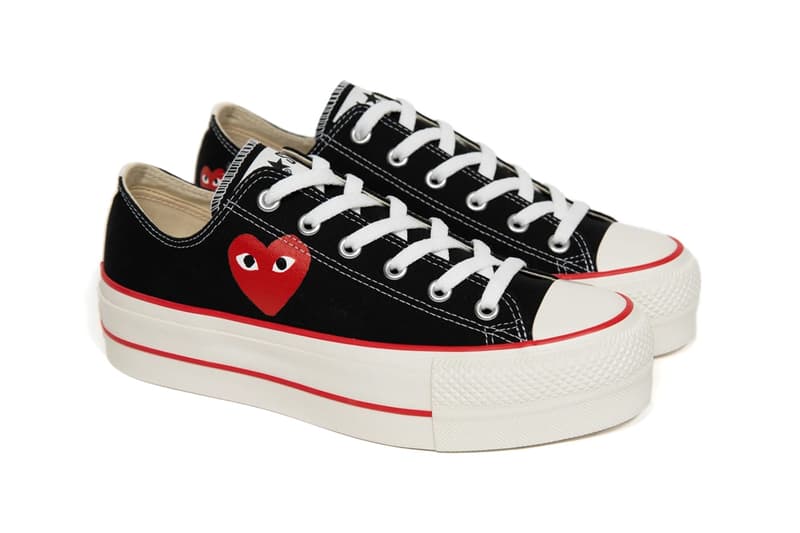 PLAY COMME des GARÇONS x Converse 最新 2025 春夏聯名系列鞋款發佈