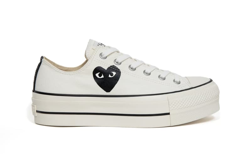 PLAY COMME des GARÇONS x Converse 最新 2025 春夏聯名系列鞋款發佈