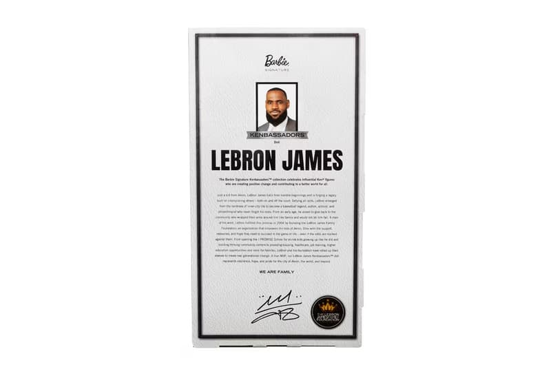 可曾想過 LeBron James 有一天會成為 Barbie 玩偶？