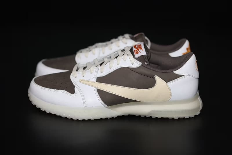 近覽 Travis Scott x Air Jordan 1「Reverse Mocha」樣品鞋款