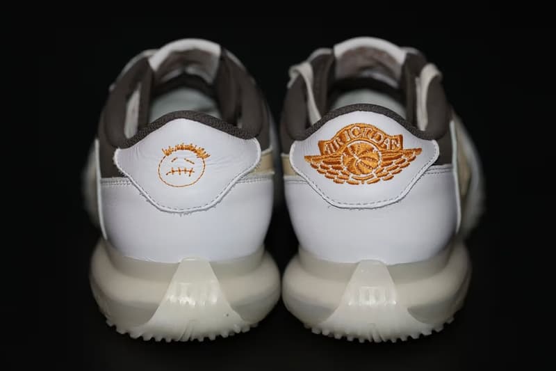 近覽 Travis Scott x Air Jordan 1「Reverse Mocha」樣品鞋款