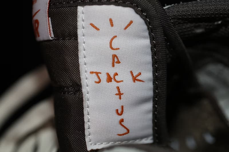 近覽 Travis Scott x Air Jordan 1「Reverse Mocha」樣品鞋款